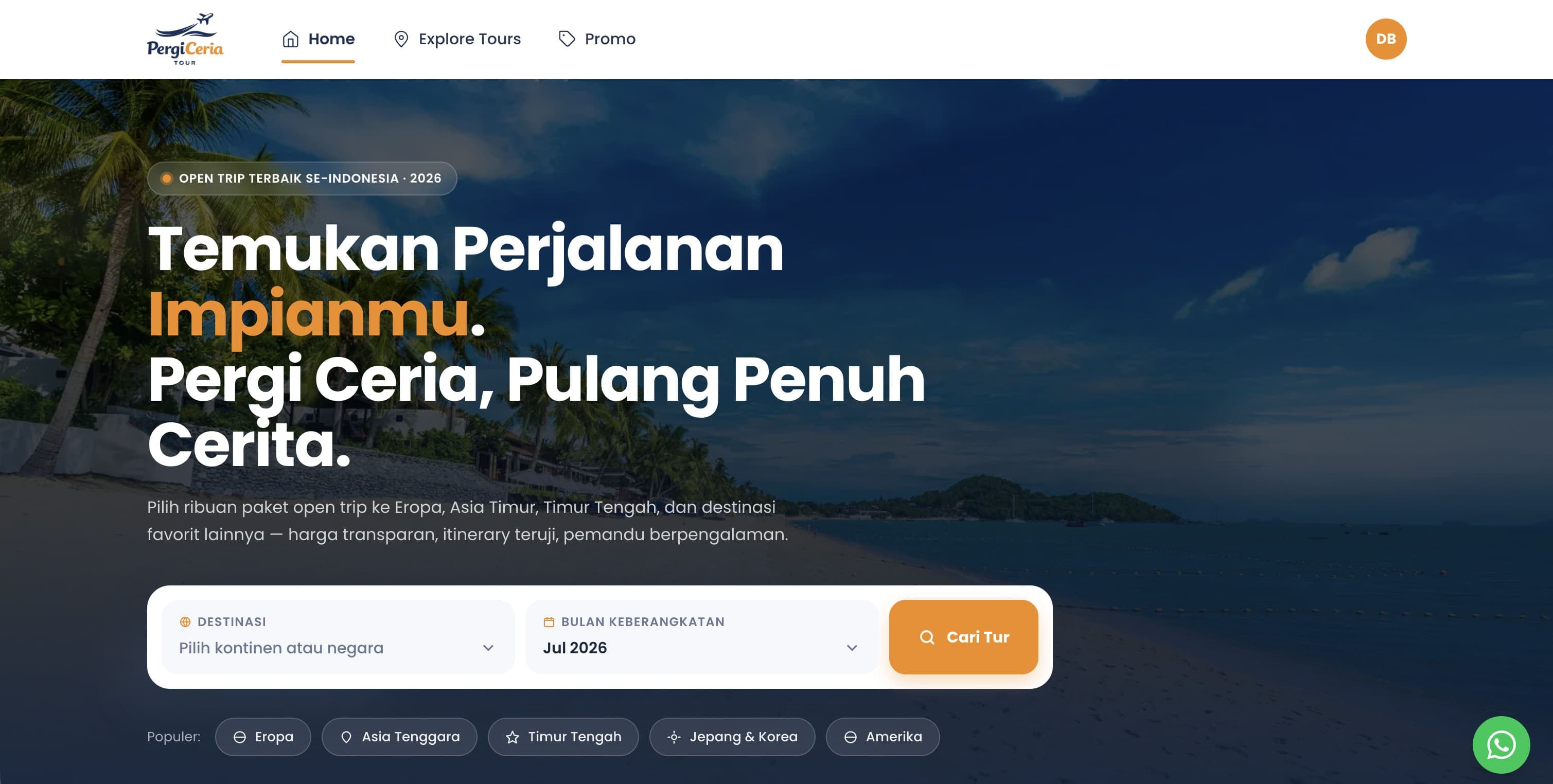 Pergi Ceria - Tour, Travel & Event Bookings