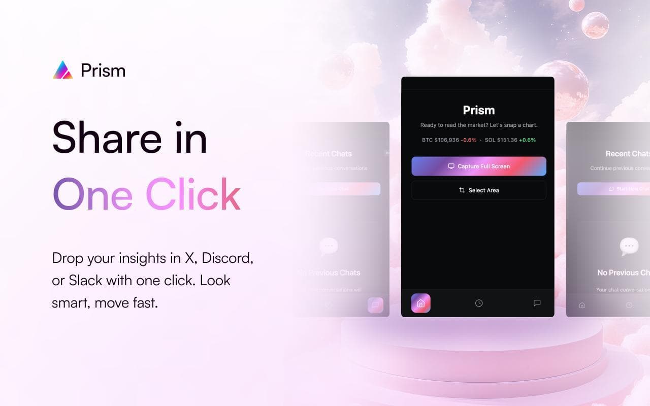 Prism - AI Trading Chart Assistant